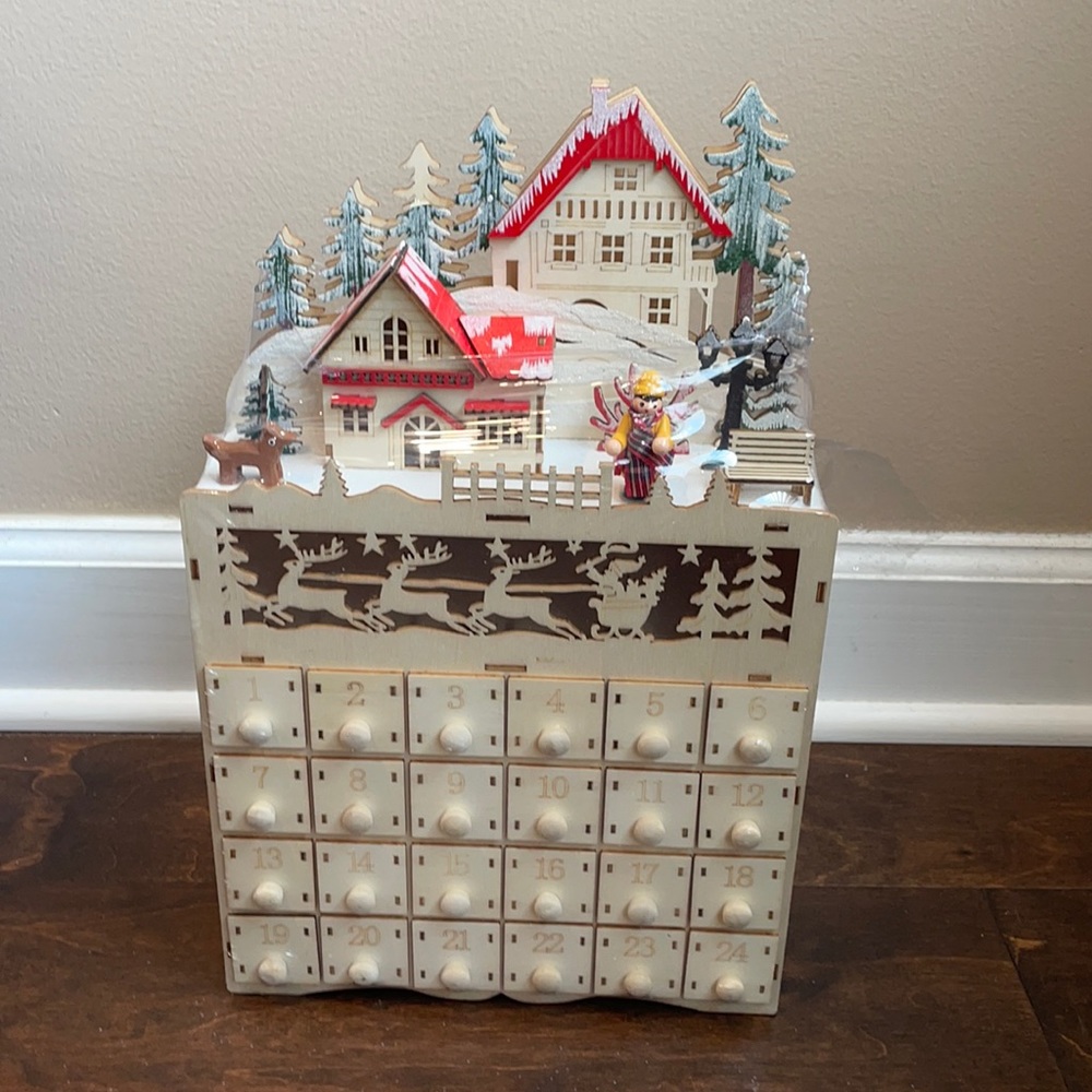 Martha Stewart Christmas DIY Paint Advent Calendar